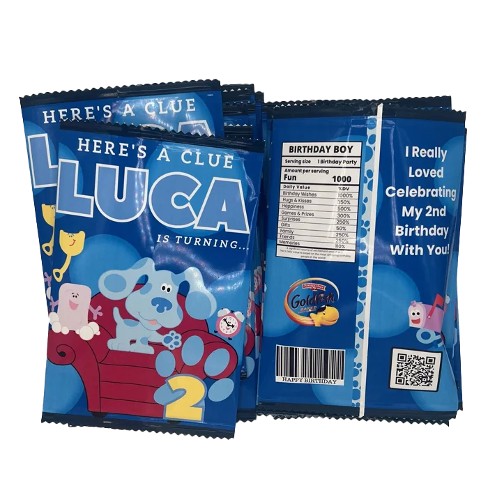 Personalized Chip Bags 